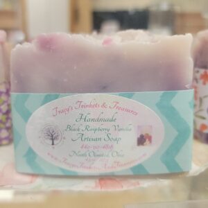 Black Raspberry Vanilla Handmade Artisan Soap